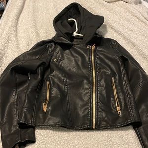 Blanket NYC Faux Leather Jacket